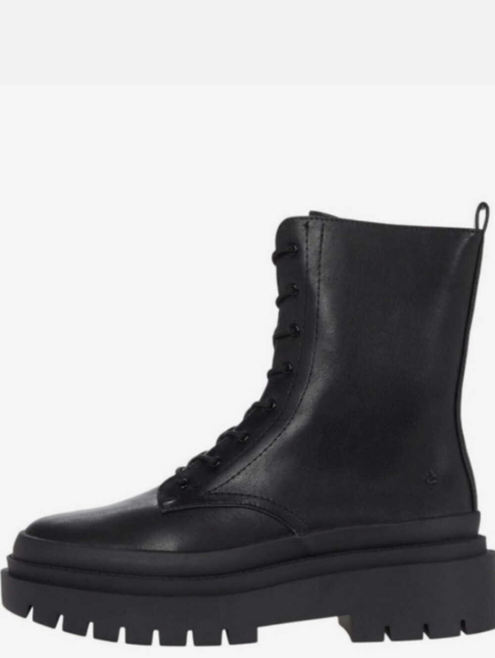 NWT! Cool Planet by Steve Madden BLACK Mosss Combat Boots Size 8.5M